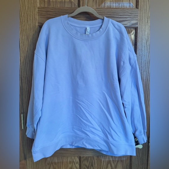 Lululemon Perfectly Oversized Crew Sweatshirt - Lavender Dew - 16 - Picture 2 of 7